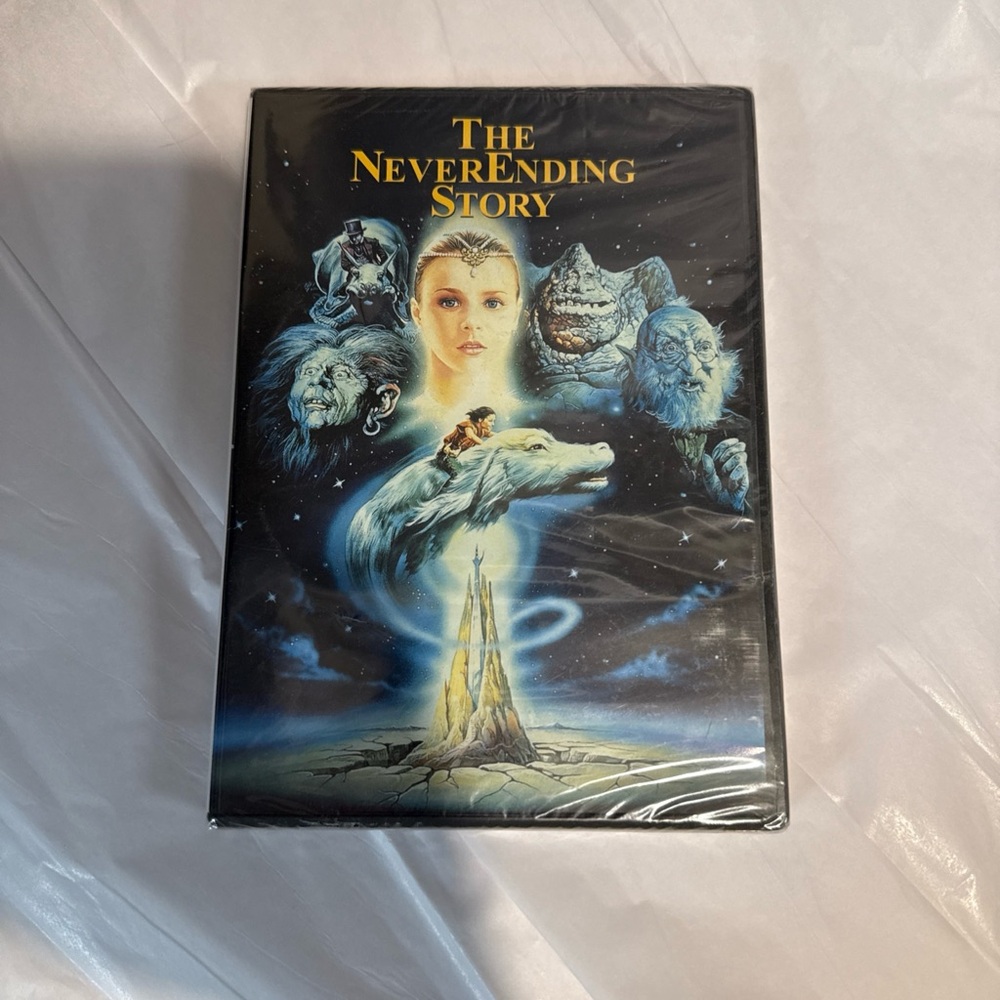 The NeverEnding Story DVD- Classic Blue & Black Cover
